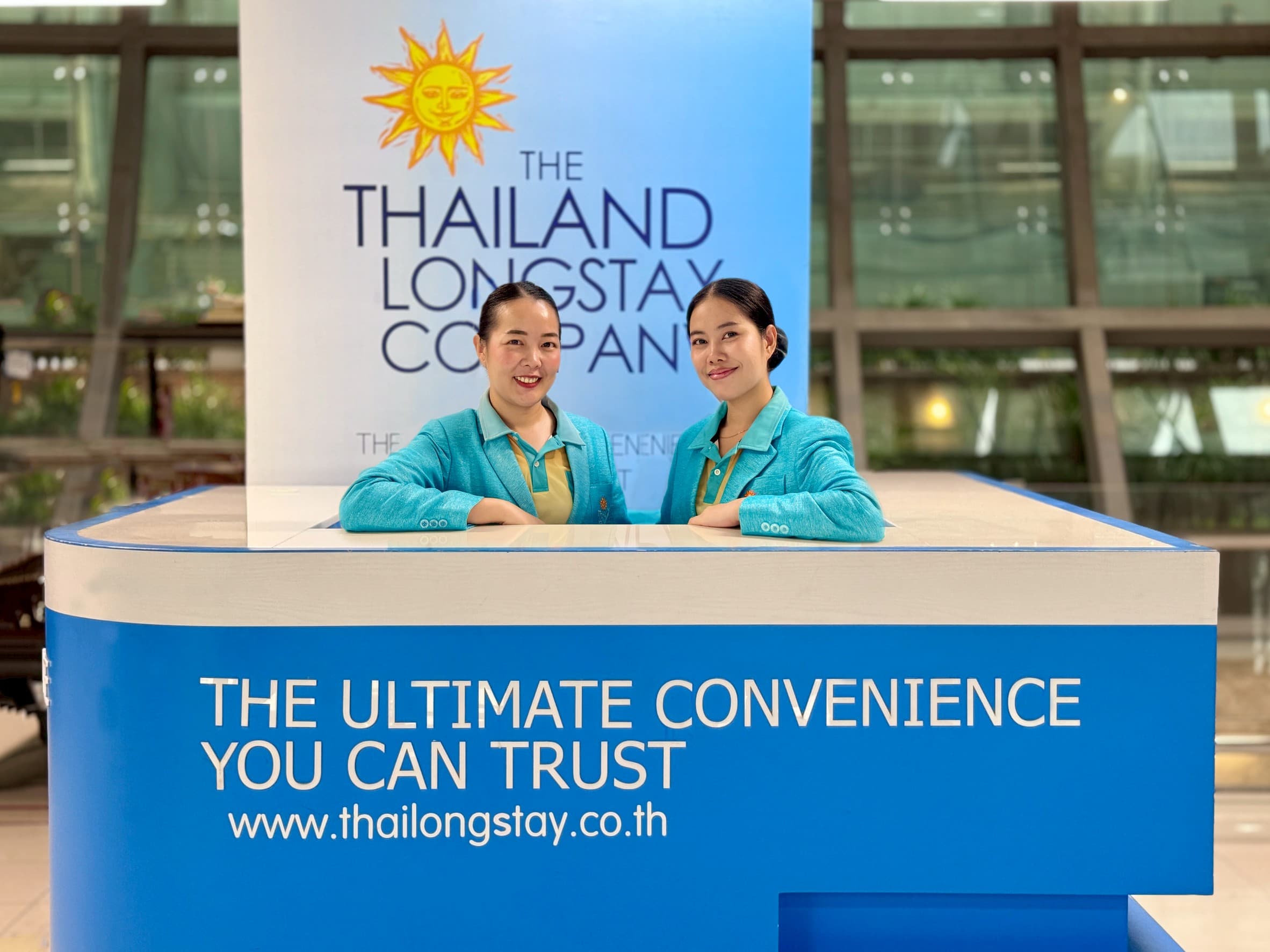 Thailand Longstay Company service counter staff — the ultimate convenience you can trust